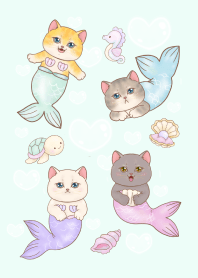 cutest Cat mermaid 99