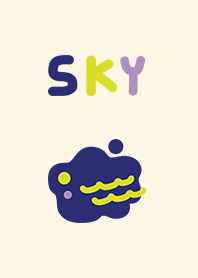 SKY (minimal S K Y) - dark