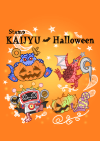 Stamp KAIJYU.Halloween