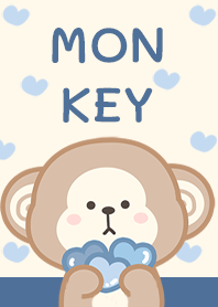 Monkey in Blue!