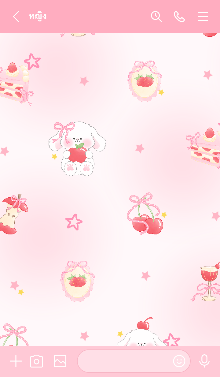Cherry bunny (pink) รูปที่ 2