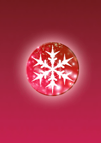 Winter Button Red