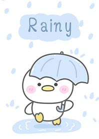 เป็ดน้อยเปียกฝน!