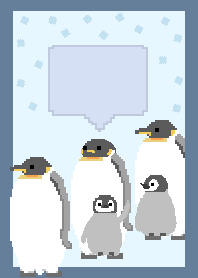 Pixel Art animal _ Penguin 4