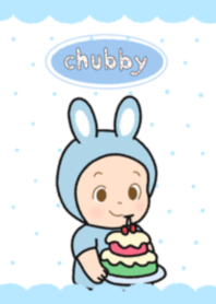 Chubby bunny cake