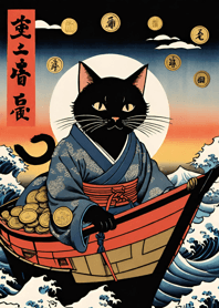 Lautan Kucing Ukiyo-e 91