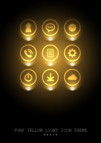 YORK YELLOW LIGHT ICON THEME 2
