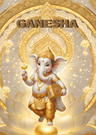 Ganesha=Wealth, successful, wealth (JP)