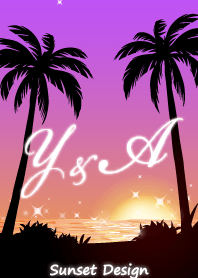 【Y&A】イニシャル❤️サンセットビーチ2