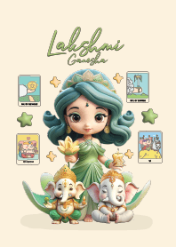 พระแม่ลักษมี พระพิฆเนศ : เงินทอง&ความรัก