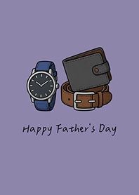 Happy Father's Day,Dad(Morandi purple)