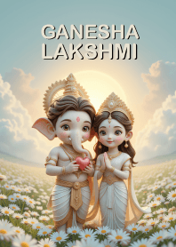 Ganesha&Lakshmi: win lottery,rich (JP)