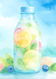 Fruit Water Bottle
