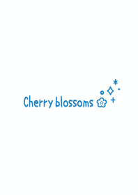 Cherry blossoms3 =Blue=