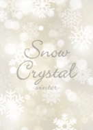 Snow Crystal Brown -winter-