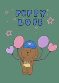 ธีมไลน์ Puppy Love.