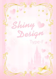 Shiny Design Type-F Baby Pink Heart