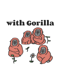 ごりらの日常 with Gorilla (navy ver.)