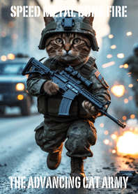 The advancing cat army 16