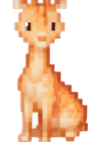 ธีมศิลปะพิกเซลยีราฟ BW 03