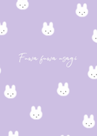 Fuwa fuwa usagi /lavender(JP)