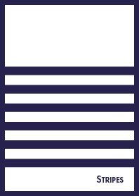 Simple STRIPES / Indigo