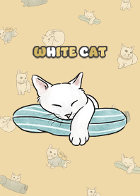 whitecat1 / yellow