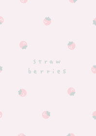 strawberries/pink wh