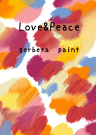 油畫藝術【gerbera paint 25】