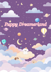 ดินแดนแห่งความฝันของเจ้าหมาปุกปุย(ม่วง)