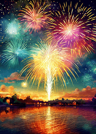 Beautiful Fireworks Theme#381