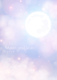 Moon and star Light Purple -MEKYM-
