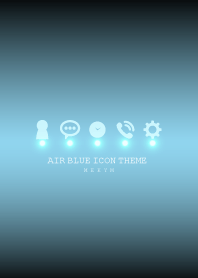 AIR BLUE ICON THEME -MEKYM-