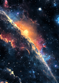 Cosmic space theme