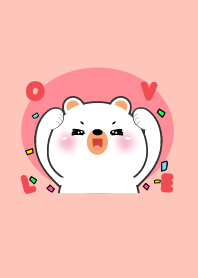 Simple White  Bear Lover Theme