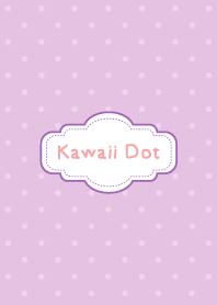 Kawaii Dot - Violet