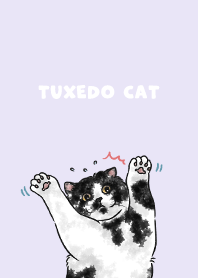 tuxedocat2 - light purple