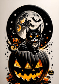 halloween cat 770509