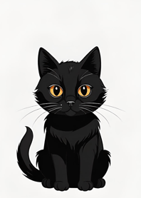 Shape-shifting Black Cat 8SaYf