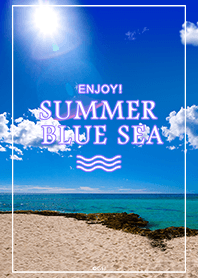 ENJOY!SUMMER BLUE SEA from Japan