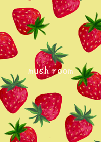 Botanical strawberry mush