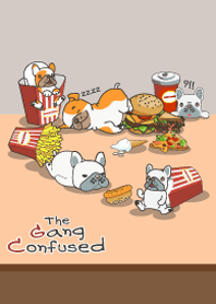 the gang confused