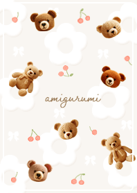 beige Knitted Teddy Bear 03_2