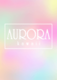 シンプル可愛い♥️オーロラカラー