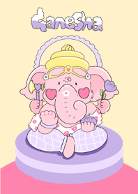 Ganesha pastel