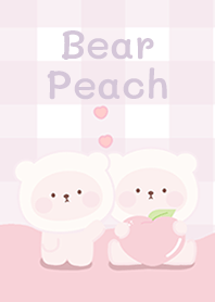 Bear with Peach!
