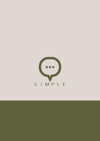 SIMPLE(beige green)V.1199b
