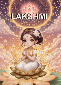 Lakshmi ,having a lot of wealth,rich(JP)