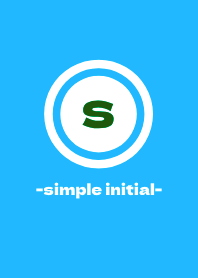 simple initial-S- THEME 106