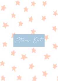 Stars Dot (Orange & Blue)